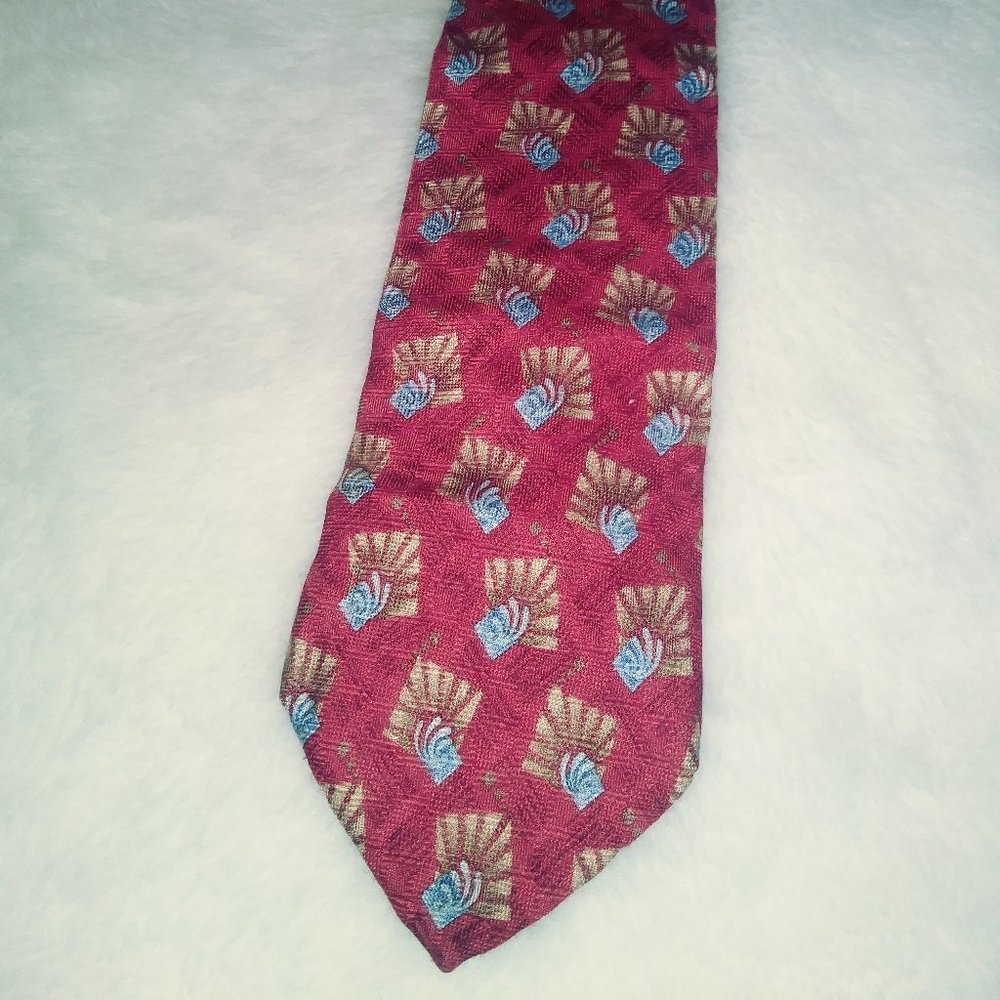 Villa Bolgheri 100% silk tie made in Italy
